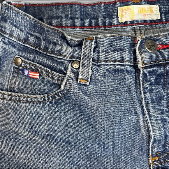 Vintage Women Twenty X Tulsa Low Rise Jeans 5/6 x 30  Slim Fit Straight Leg 20X - Picture 6 of 9